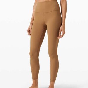 TAN LULULEMON ALIGNS